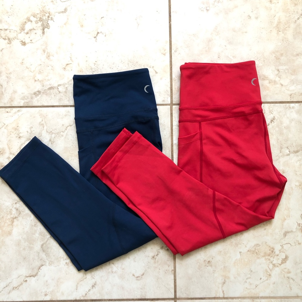 Zyia Light N Tight cropped leggings lot